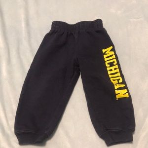 University of Michigan sweatpants